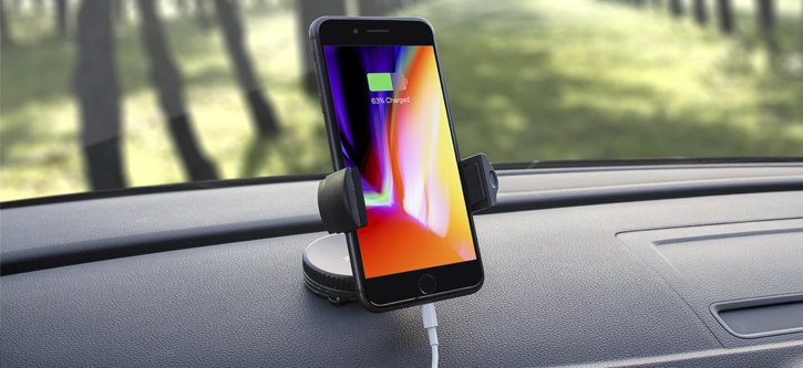 Olixar DriveTime iPhone 8 Plus Car Holder, Cable & Charger In-Car Pack