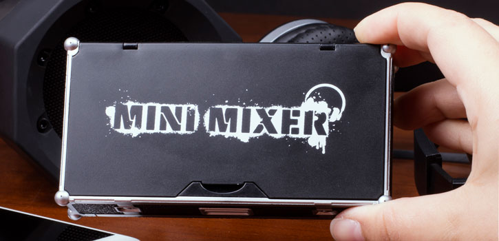 ThumbsUp DJ Mini Mixer - Black