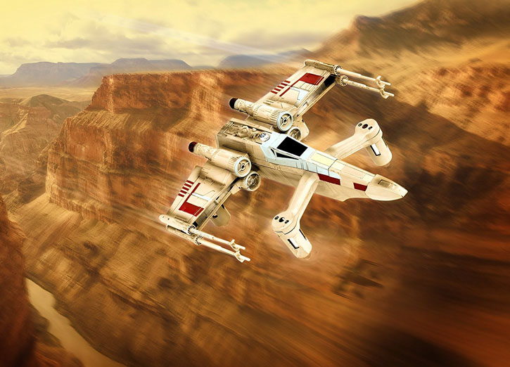Propel Star Wars T-65 X-Wing Starfighter Battle Drone