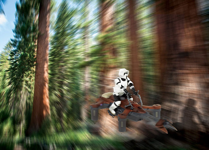 Propel Star Wars 74-Z Speeder Bike Battle Drone