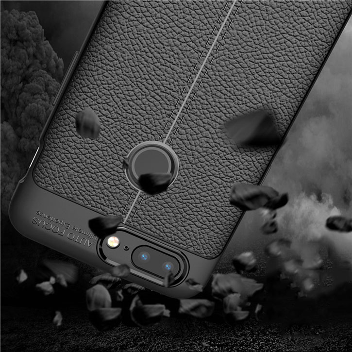 Olixar Attaché Premium iPhone X Leather-Style Protective Case - Black