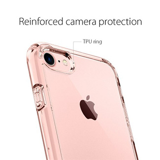 Spigen Ultra Hybrid iPhone 7/8 Case - Rose Crystal