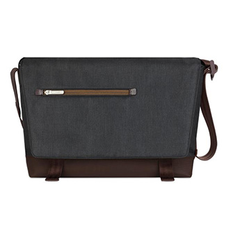 Moshi Aerio Laptop Messenger Bag - Charcoal Black