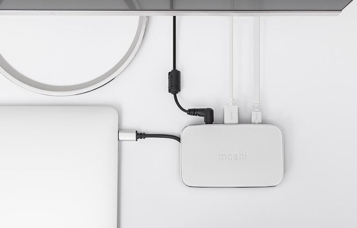 Moshi Symbus Compact USB-C Dock Station - Silver