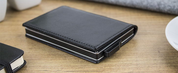 Portefeuille RFID Simili Cuir Poche - Noir