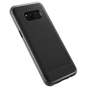 VRS Design High Pro Shield Samsung Galaxy S8 Case - Dark Silver