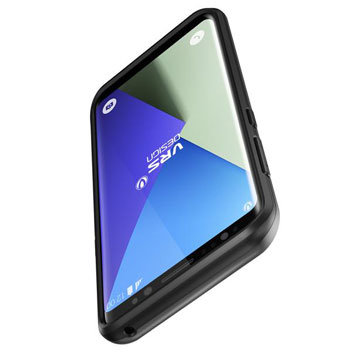 VRS Design High Pro Shield Samsung Galaxy S8 Case - Dark Silver