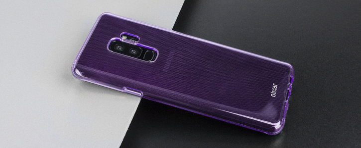 Olixar FlexiShield Samsung Galaxy S9 Plus Gel Case - Lilac Purple