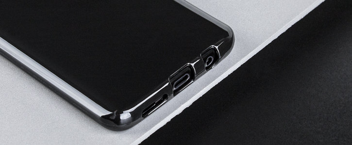 Olixar FlexiShield Samsung Galaxy S9 Plus Gel Case - Solid Black