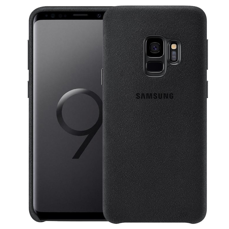 Official Samsung Galaxy S9 Alcantara Cover Case - Black