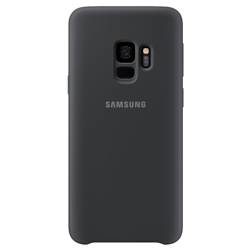 Official Samsung Galaxy S9 Silicone Cover Case - Black