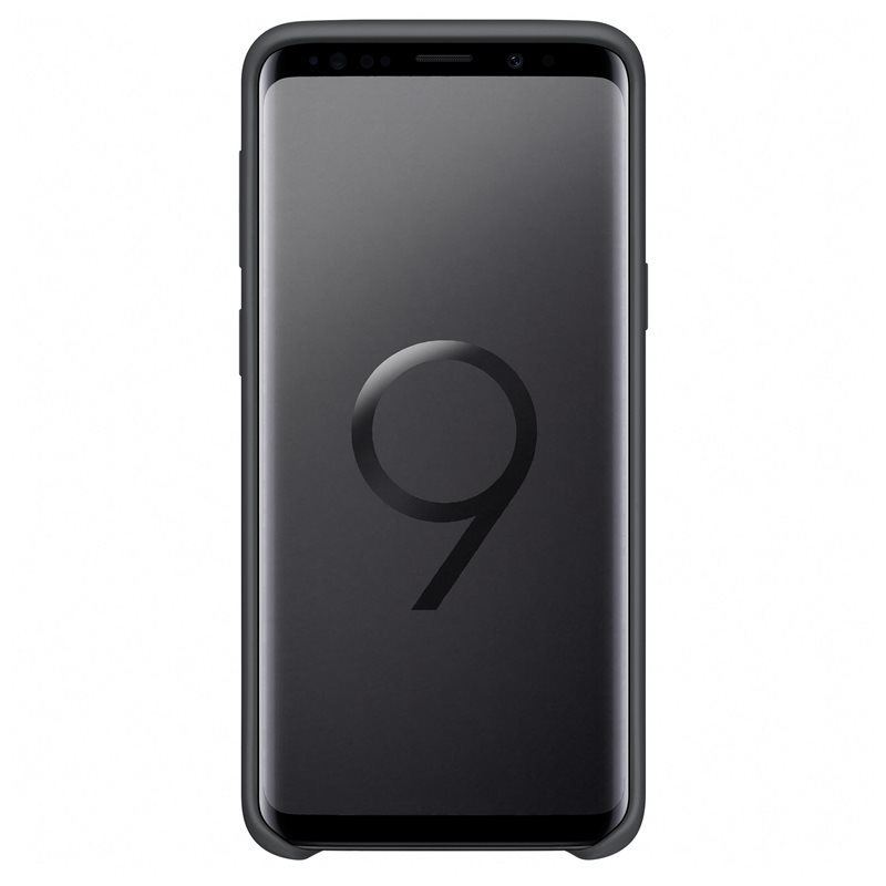 Official Samsung Galaxy S9 Silicone Cover Case - Black
