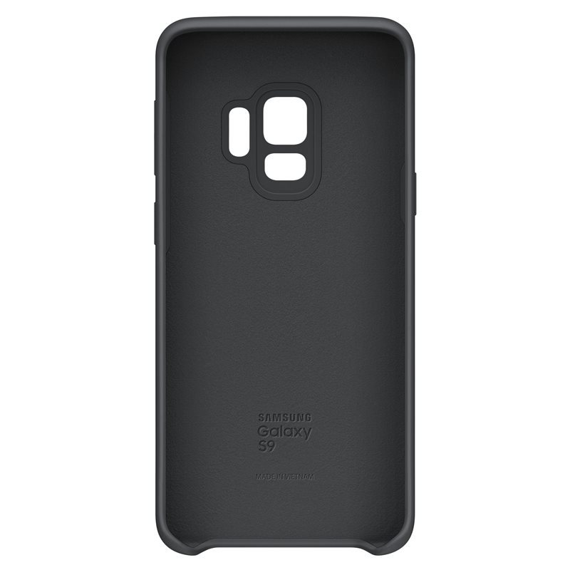 Official Samsung Galaxy S9 Silicone Cover Case - Black