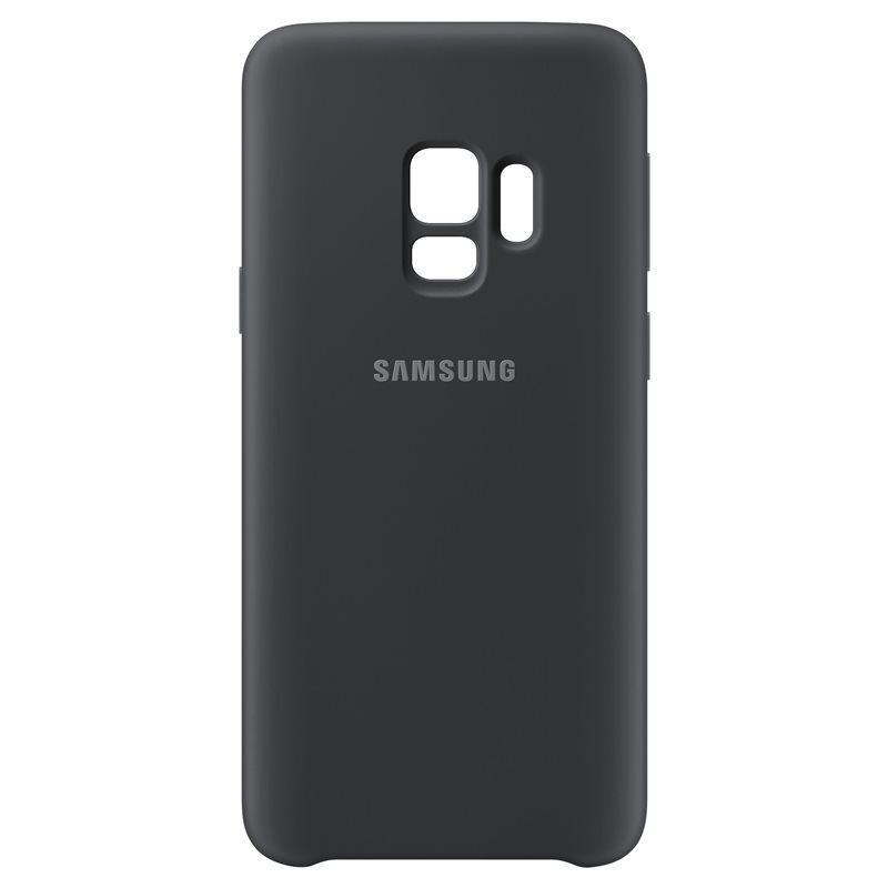 Official Samsung Galaxy S9 Silicone Cover Case - Black