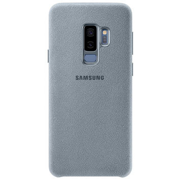 Official Samsung Galaxy S9 Plus Alcantara Cover Case - Mint