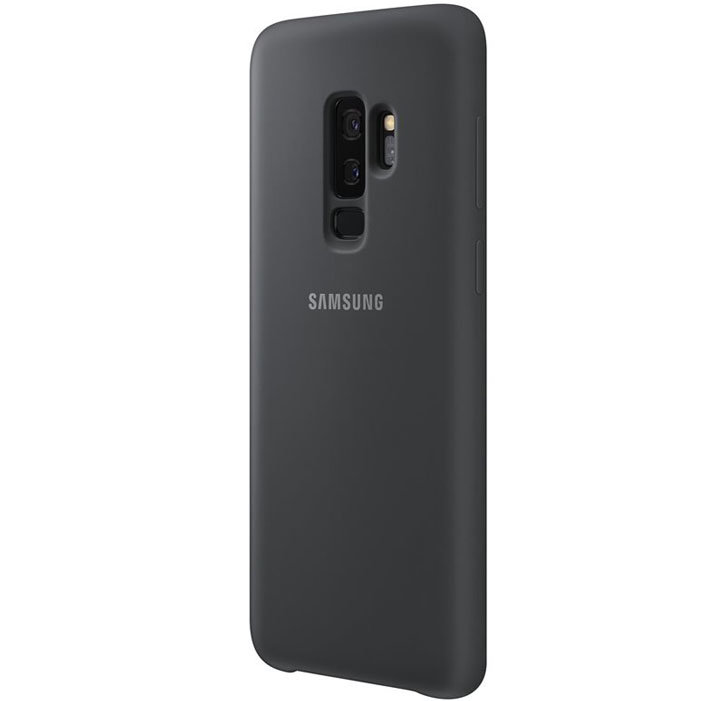 Coque Officielle Samsung Galaxy S9 Plus Silicone Cover – Noire