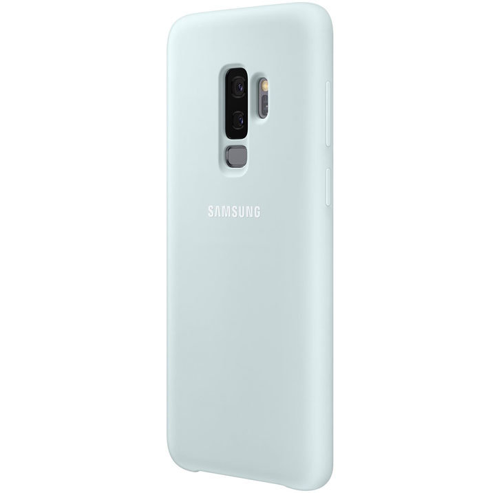 Coque Officielle Samsung Galaxy S9 Plus Silicone Cover – Bleue