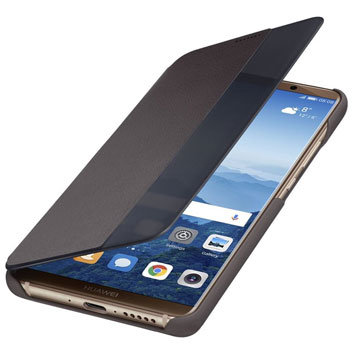 Original Huawei Mate 10 Pro Smart View Flip Case Tasche in Grau