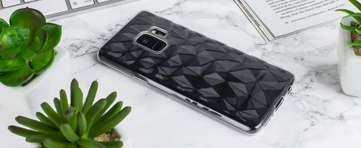 Olixar FlexiShield Diamond Samsung Galaxy S9 Gel Case - Clear