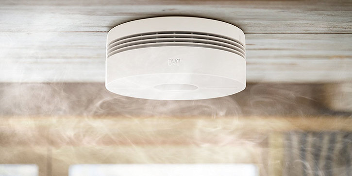 Elgato Eve Smoke Detector - Smart Smoke Alarm