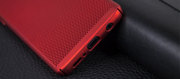 Olixar MeshTex Samsung Galaxy S9 Case - Brazen Red