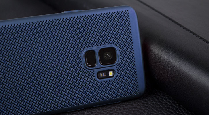 Olixar MeshTex Samsung Galaxy S9 Case - Marine Blue