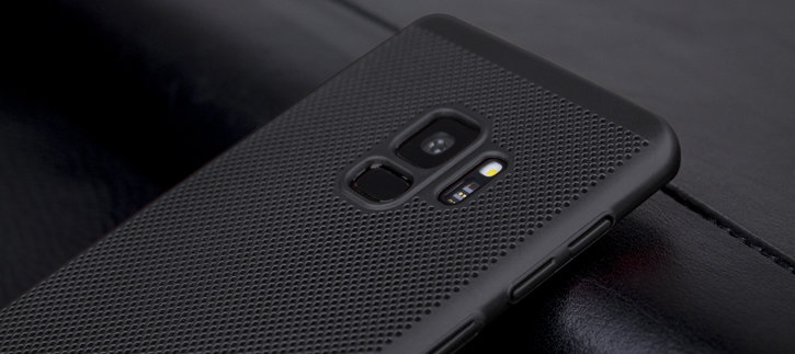 Olixar MeshTex Samsung Galaxy S9 Case - Tactical Black