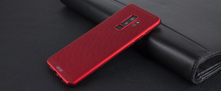 Olixar MeshTex Samsung Galaxy S9 Plus Case - Brazen Red