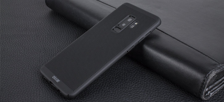 Olixar MeshTex Samsung Galaxy S9 Plus Case - Tactical Black