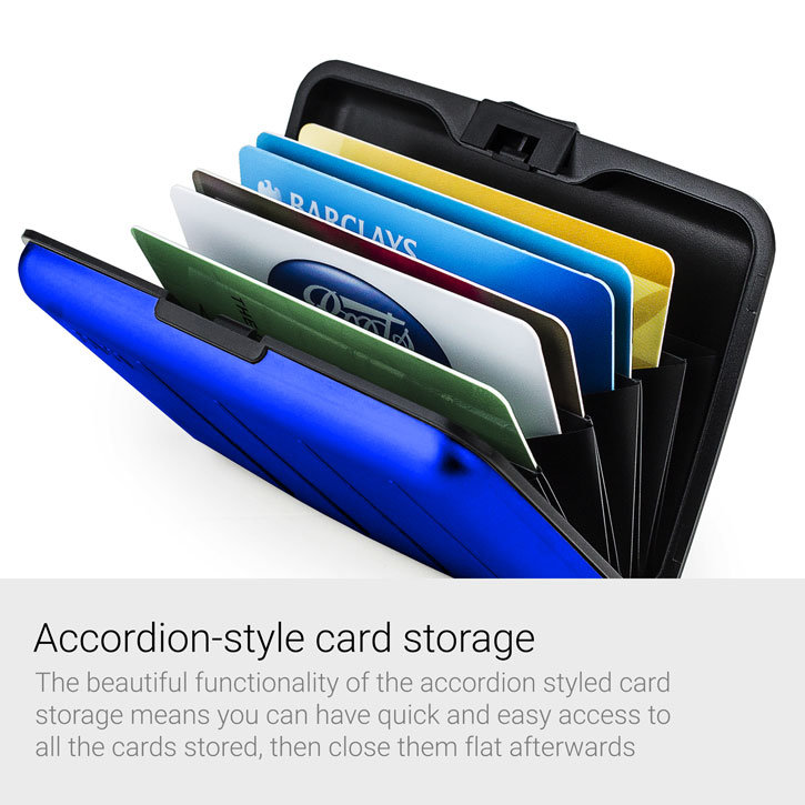 Acardion Aluminium RFID Blocking Armoured Wallet Case