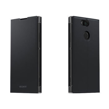 Official Sony Xperia XA2 Style Cover Stand Case - Black
