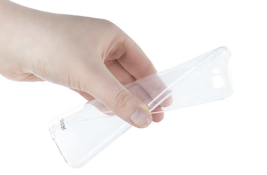 iPhone 8 Plus Olixar Ultra-Thin Gel Case - Crystal Clear