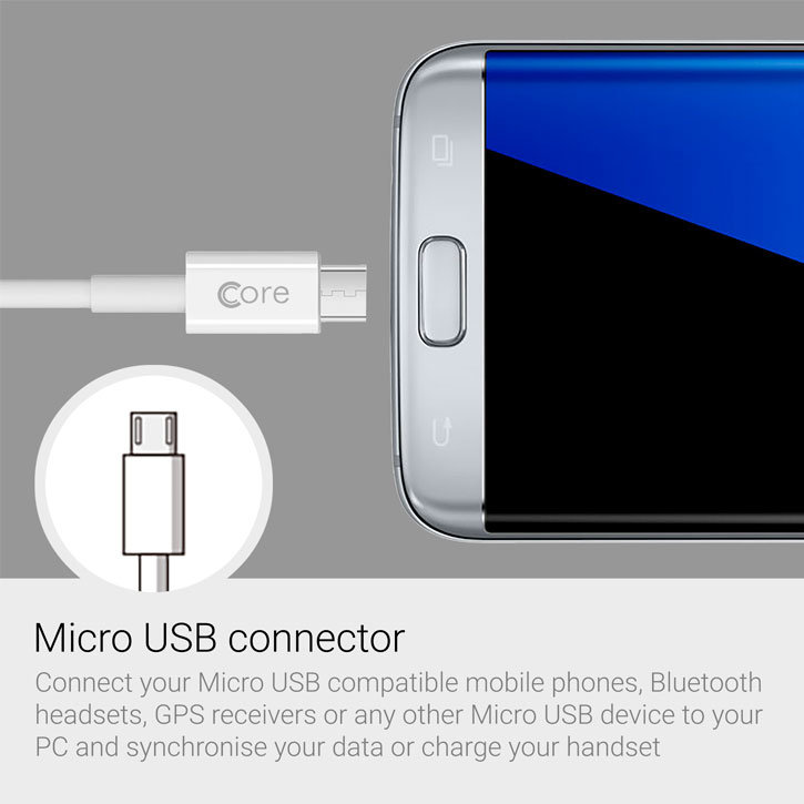 3-in-1 Lightning / Micro USB / USB-C Charge and Sync 1m Cable