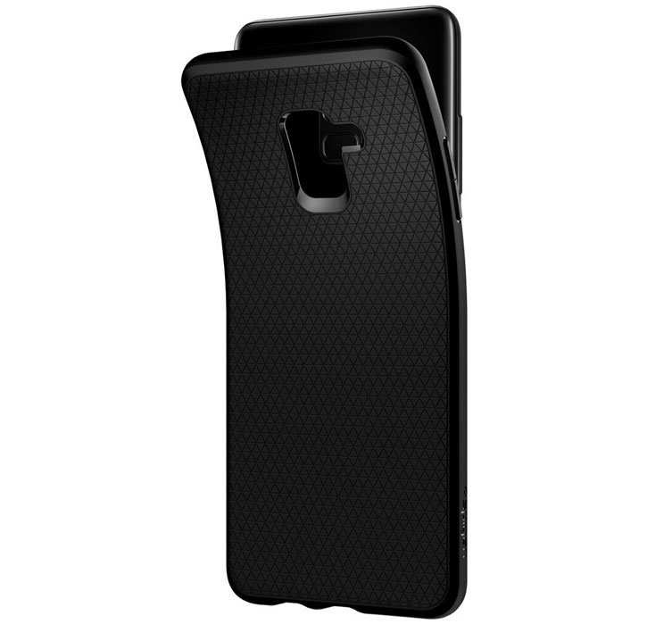 Spigen Liquid Air Samsung Galaxy A8 Plus 2018 Case - Matte Black