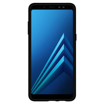 Spigen Liquid Air Samsung Galaxy A8 Plus 2018 Case - Matte Black