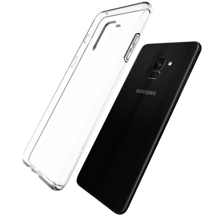 Spigen Liquid Crystal Samsung Galaxy A8 Plus 2018 Case - Clear