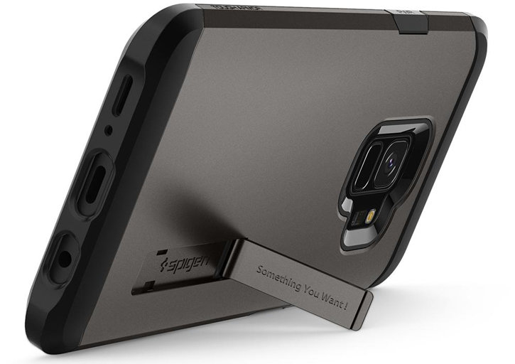 Coque Samsung Galaxy S9 Spigen Tough Armor - Gunmetal