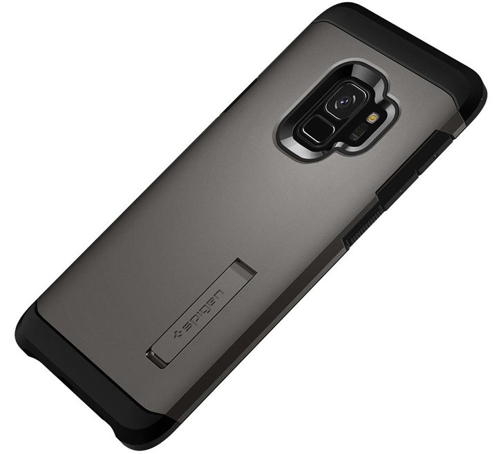 Spigen Tough Armor Samsung Galaxy S9  Tough Case Hülle in Gunmetal