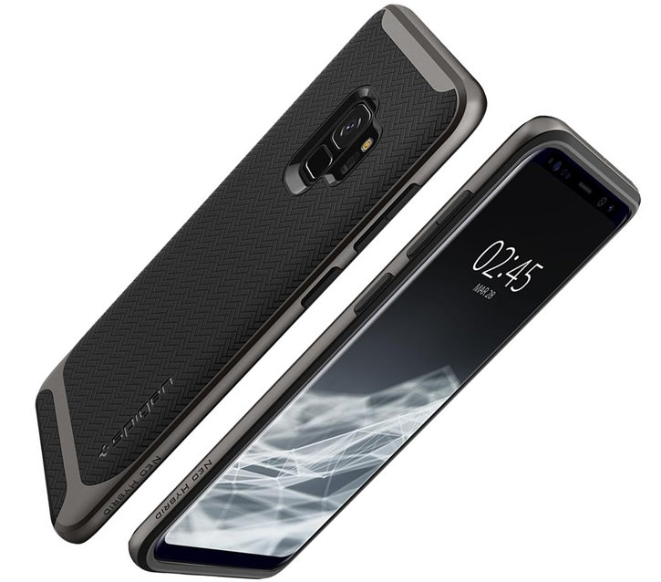 Spigen Neo Hybrid Samsung Galaxy S9 Case - Gunmetal