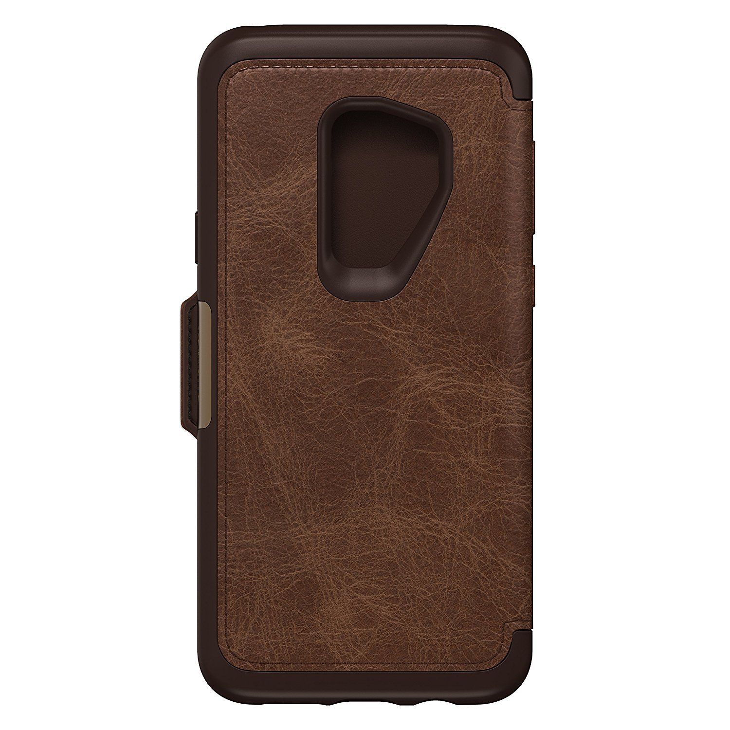 Coque Samsung Galaxy S9 OtterBox Strada en cuir avec rabat – Marron