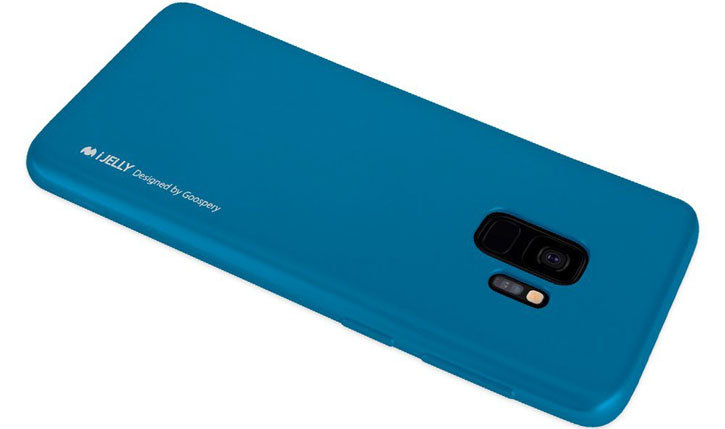 Mercury Goospery iJelly Samsung Galaxy S9 Gel Case - Blue