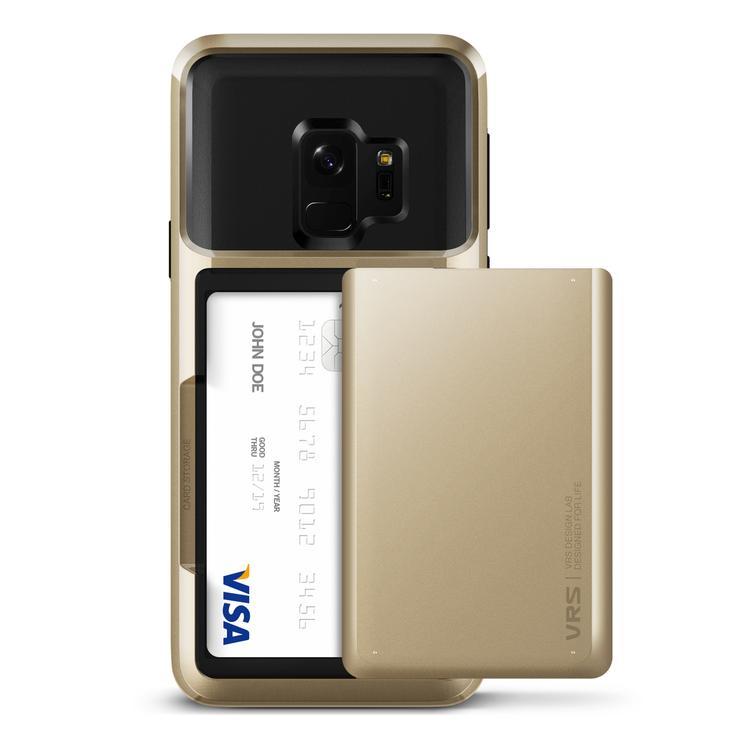 VRS Design Damda Glide Samsung Galaxy S9 Case - Gold