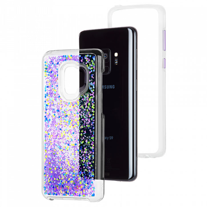 Case-Mate Samsung Galaxy S9 Star Waterfall Glow Case - Purple