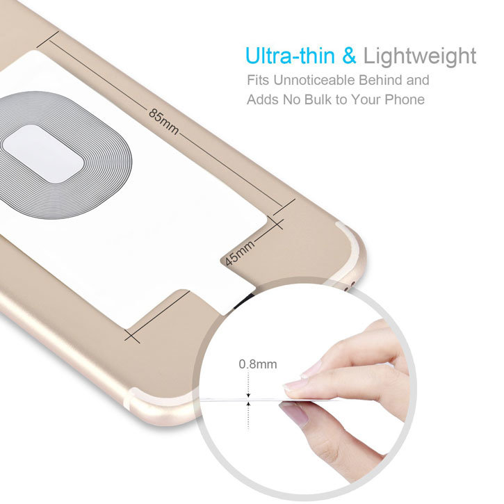 Adaptateur de charge sans fil Qi pour iPhone Lightning