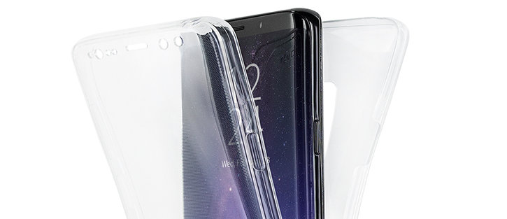 Coque Samsung Galaxy S9 Olixar FlexiCover protection complète en gel