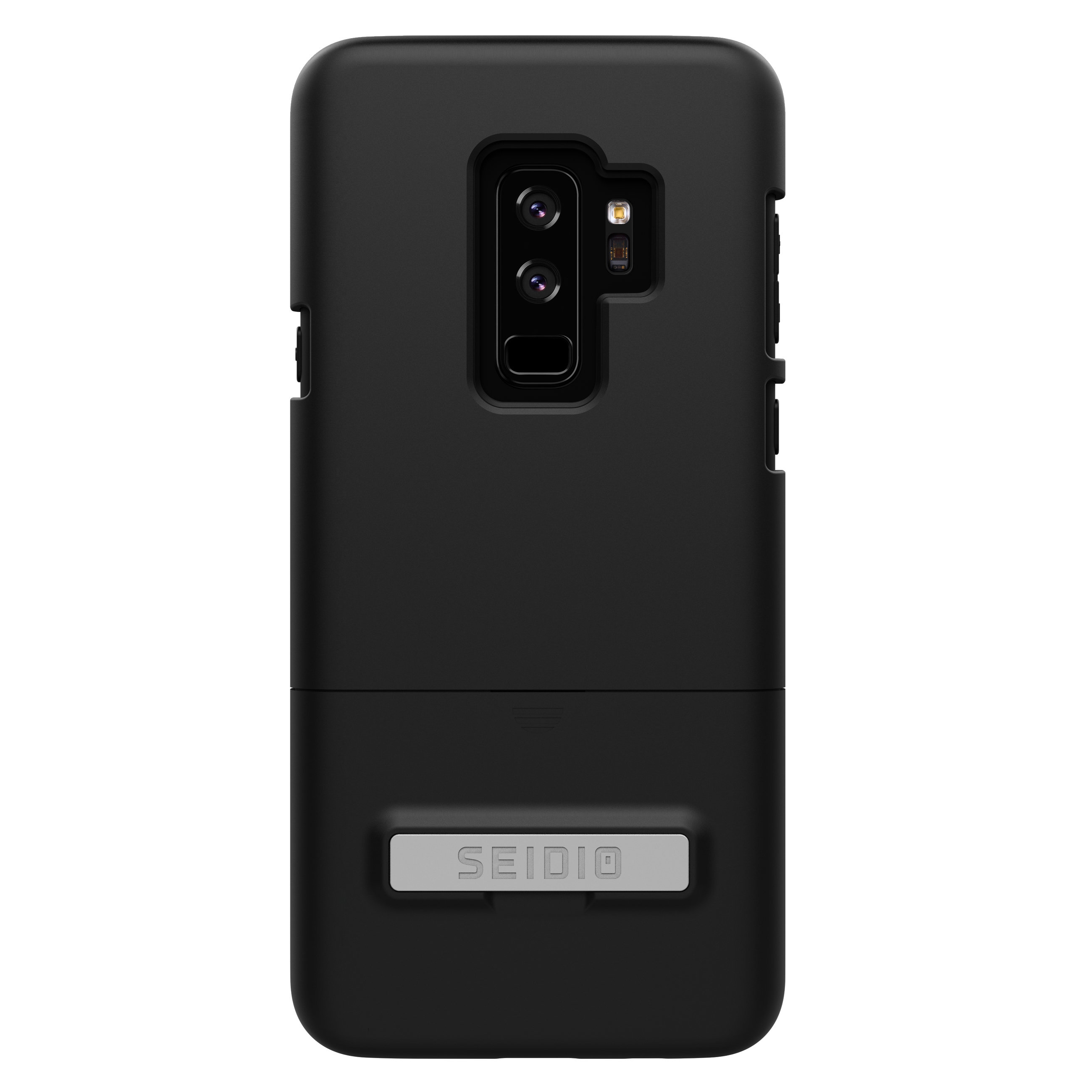 Seidio SURFACE Samsung Galaxy S9 Plus Case & Metal Kickstand - Black