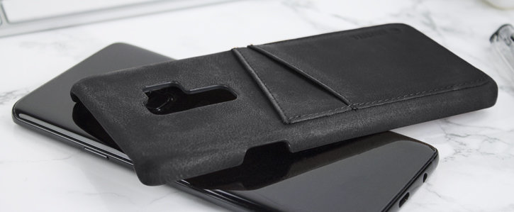 Krusell Sunne 2 Card Samsung Galaxy S9 Plus Leather Case - Black