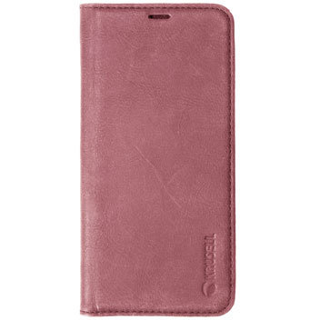 Krusell Sunne 4 Card Samsung Galaxy S9 Folio Wallet Case - Red
