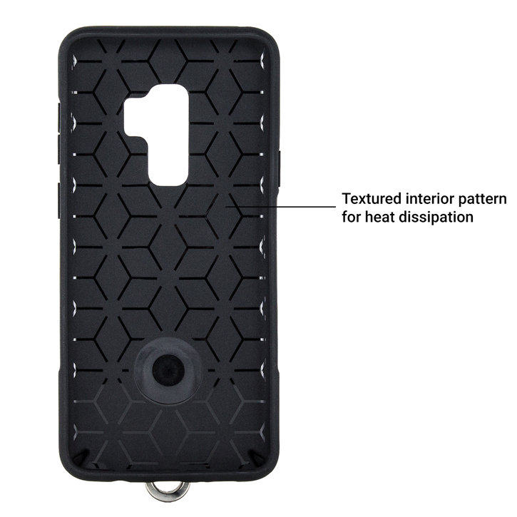 Olixar LanYard Samsung Galaxy S9 Plus Protective Skal - Röd