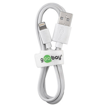Goobay MFi Lightning Cable For Apple IPhone/iPad - White 3m